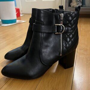 Marc Fisher Weity Women's Black Ankle Boots